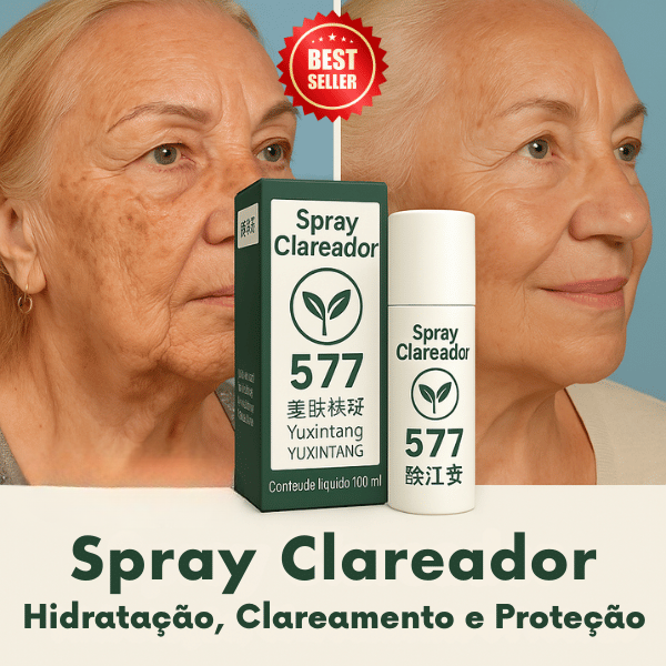 Spray Clareador de Manchas de Sol, Idade e Melasma. Tecnologia inovadora! PROMOÇÂO!