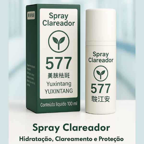 Spray Clareador de Manchas de Sol, Idade e Melasma. Tecnologia inovadora! PROMOÇÂO!