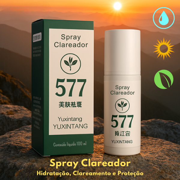 Spray Clareador de Manchas de Sol, Idade e Melasma. Tecnologia inovadora! PROMOÇÂO!